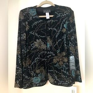 NWT Alex Evenings Blazer SZ 12